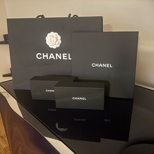 Chanel Bundle Large bag & Boxes